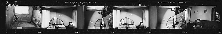 [823 Views and Studies of Urban and Rural Poverty, Commissioned by Fortune Magazine for "People and Places in Trouble", Published March 1961, With Related Personal Snapshots Showing Robert Frank, Mary Frank, Eleanor Clark, and Isabelle Evans], Walker Evans (American, St. Louis, Missouri 1903–1975 New Haven, Connecticut), Film negative