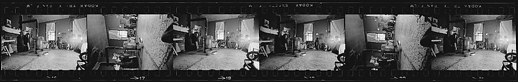 [823 Views and Studies of Urban and Rural Poverty, Commissioned by Fortune Magazine for "People and Places in Trouble", Published March 1961, With Related Personal Snapshots Showing Robert Frank, Mary Frank, Eleanor Clark, and Isabelle Evans], Walker Evans (American, St. Louis, Missouri 1903–1975 New Haven, Connecticut), Film negative