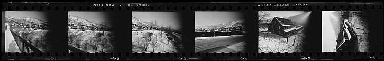 [823 Views and Studies of Urban and Rural Poverty, Commissioned by Fortune Magazine for "People and Places in Trouble", Published March 1961, With Related Personal Snapshots Showing Robert Frank, Mary Frank, Eleanor Clark, and Isabelle Evans], Walker Evans (American, St. Louis, Missouri 1903–1975 New Haven, Connecticut), Film negative