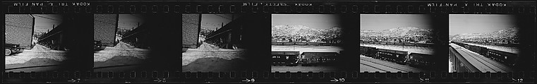 [823 Views and Studies of Urban and Rural Poverty, Commissioned by Fortune Magazine for "People and Places in Trouble", Published March 1961, With Related Personal Snapshots Showing Robert Frank, Mary Frank, Eleanor Clark, and Isabelle Evans], Walker Evans (American, St. Louis, Missouri 1903–1975 New Haven, Connecticut), Film negative