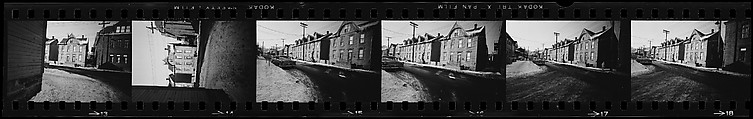 [823 Views and Studies of Urban and Rural Poverty, Commissioned by Fortune Magazine for "People and Places in Trouble", Published March 1961, With Related Personal Snapshots Showing Robert Frank, Mary Frank, Eleanor Clark, and Isabelle Evans], Walker Evans (American, St. Louis, Missouri 1903–1975 New Haven, Connecticut), Film negative