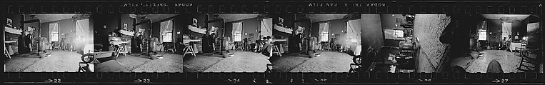 [823 Views and Studies of Urban and Rural Poverty, Commissioned by Fortune Magazine for "People and Places in Trouble", Published March 1961, With Related Personal Snapshots Showing Robert Frank, Mary Frank, Eleanor Clark, and Isabelle Evans], Walker Evans (American, St. Louis, Missouri 1903–1975 New Haven, Connecticut), Film negative