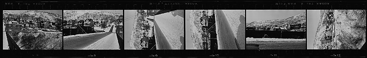 [823 Views and Studies of Urban and Rural Poverty, Commissioned by Fortune Magazine for "People and Places in Trouble", Published March 1961, With Related Personal Snapshots Showing Robert Frank, Mary Frank, Eleanor Clark, and Isabelle Evans], Walker Evans (American, St. Louis, Missouri 1903–1975 New Haven, Connecticut), Film negative