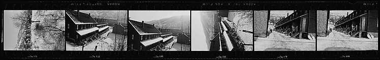 [823 Views and Studies of Urban and Rural Poverty, Commissioned by Fortune Magazine for "People and Places in Trouble", Published March 1961, With Related Personal Snapshots Showing Robert Frank, Mary Frank, Eleanor Clark, and Isabelle Evans], Walker Evans (American, St. Louis, Missouri 1903–1975 New Haven, Connecticut), Film negative