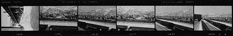 [823 Views and Studies of Urban and Rural Poverty, Commissioned by Fortune Magazine for "People and Places in Trouble", Published March 1961, With Related Personal Snapshots Showing Robert Frank, Mary Frank, Eleanor Clark, and Isabelle Evans], Walker Evans (American, St. Louis, Missouri 1903–1975 New Haven, Connecticut), Film negative