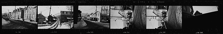 [823 Views and Studies of Urban and Rural Poverty, Commissioned by Fortune Magazine for "People and Places in Trouble", Published March 1961, With Related Personal Snapshots Showing Robert Frank, Mary Frank, Eleanor Clark, and Isabelle Evans], Walker Evans (American, St. Louis, Missouri 1903–1975 New Haven, Connecticut), Film negative