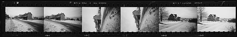[823 Views and Studies of Urban and Rural Poverty, Commissioned by Fortune Magazine for "People and Places in Trouble", Published March 1961, With Related Personal Snapshots Showing Robert Frank, Mary Frank, Eleanor Clark, and Isabelle Evans], Walker Evans (American, St. Louis, Missouri 1903–1975 New Haven, Connecticut), Film negative