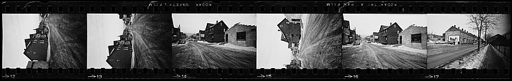 [823 Views and Studies of Urban and Rural Poverty, Commissioned by Fortune Magazine for "People and Places in Trouble", Published March 1961, With Related Personal Snapshots Showing Robert Frank, Mary Frank, Eleanor Clark, and Isabelle Evans], Walker Evans (American, St. Louis, Missouri 1903–1975 New Haven, Connecticut), Film negative