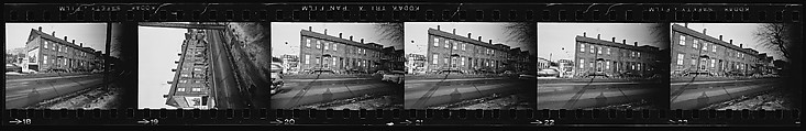 [823 Views and Studies of Urban and Rural Poverty, Commissioned by Fortune Magazine for "People and Places in Trouble", Published March 1961, With Related Personal Snapshots Showing Robert Frank, Mary Frank, Eleanor Clark, and Isabelle Evans], Walker Evans (American, St. Louis, Missouri 1903–1975 New Haven, Connecticut), Film negative