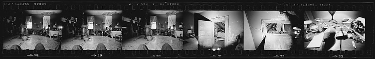 [823 Views and Studies of Urban and Rural Poverty, Commissioned by Fortune Magazine for "People and Places in Trouble", Published March 1961, With Related Personal Snapshots Showing Robert Frank, Mary Frank, Eleanor Clark, and Isabelle Evans], Walker Evans (American, St. Louis, Missouri 1903–1975 New Haven, Connecticut), Film negative