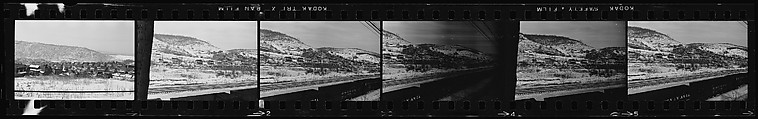 [823 Views and Studies of Urban and Rural Poverty, Commissioned by Fortune Magazine for "People and Places in Trouble", Published March 1961, With Related Personal Snapshots Showing Robert Frank, Mary Frank, Eleanor Clark, and Isabelle Evans], Walker Evans (American, St. Louis, Missouri 1903–1975 New Haven, Connecticut), Film negative