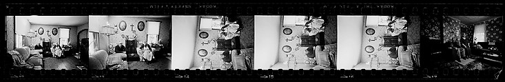 [823 Views and Studies of Urban and Rural Poverty, Commissioned by Fortune Magazine for "People and Places in Trouble", Published March 1961, With Related Personal Snapshots Showing Robert Frank, Mary Frank, Eleanor Clark, and Isabelle Evans], Walker Evans (American, St. Louis, Missouri 1903–1975 New Haven, Connecticut), Film negative