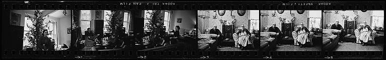 [823 Views and Studies of Urban and Rural Poverty, Commissioned by Fortune Magazine for "People and Places in Trouble", Published March 1961, With Related Personal Snapshots Showing Robert Frank, Mary Frank, Eleanor Clark, and Isabelle Evans], Walker Evans (American, St. Louis, Missouri 1903–1975 New Haven, Connecticut), Film negative