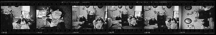 [823 Views and Studies of Urban and Rural Poverty, Commissioned by Fortune Magazine for "People and Places in Trouble", Published March 1961, With Related Personal Snapshots Showing Robert Frank, Mary Frank, Eleanor Clark, and Isabelle Evans], Walker Evans (American, St. Louis, Missouri 1903–1975 New Haven, Connecticut), Film negative