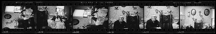 [823 Views and Studies of Urban and Rural Poverty, Commissioned by Fortune Magazine for "People and Places in Trouble", Published March 1961, With Related Personal Snapshots Showing Robert Frank, Mary Frank, Eleanor Clark, and Isabelle Evans], Walker Evans (American, St. Louis, Missouri 1903–1975 New Haven, Connecticut), Film negative
