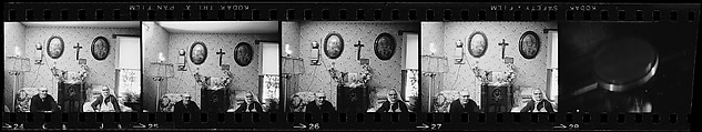 [823 Views and Studies of Urban and Rural Poverty, Commissioned by Fortune Magazine for "People and Places in Trouble", Published March 1961, With Related Personal Snapshots Showing Robert Frank, Mary Frank, Eleanor Clark, and Isabelle Evans], Walker Evans (American, St. Louis, Missouri 1903–1975 New Haven, Connecticut), Film negative