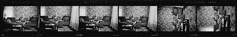 [823 Views and Studies of Urban and Rural Poverty, Commissioned by Fortune Magazine for "People and Places in Trouble", Published March 1961, With Related Personal Snapshots Showing Robert Frank, Mary Frank, Eleanor Clark, and Isabelle Evans], Walker Evans (American, St. Louis, Missouri 1903–1975 New Haven, Connecticut), Film negative