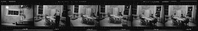 [823 Views and Studies of Urban and Rural Poverty, Commissioned by Fortune Magazine for "People and Places in Trouble", Published March 1961, With Related Personal Snapshots Showing Robert Frank, Mary Frank, Eleanor Clark, and Isabelle Evans], Walker Evans (American, St. Louis, Missouri 1903–1975 New Haven, Connecticut), Film negative