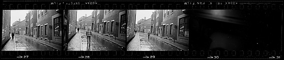 [823 Views and Studies of Urban and Rural Poverty, Commissioned by Fortune Magazine for "People and Places in Trouble", Published March 1961, With Related Personal Snapshots Showing Robert Frank, Mary Frank, Eleanor Clark, and Isabelle Evans], Walker Evans (American, St. Louis, Missouri 1903–1975 New Haven, Connecticut), Film negative