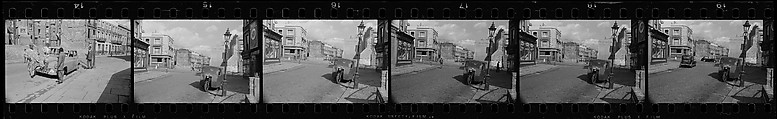 [118 Views and Studies of London Streets, Street Scenes, Transportation, and Architectural Details, and Related Views of Dorset, Commissioned by Architectural Forum Magazine for "The London Look", Published April 1958], Walker Evans (American, St. Louis, Missouri 1903–1975 New Haven, Connecticut), Film negative