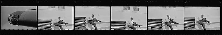 [110 Views and Studies of and From La Liberté Ocean Liner, Related to Architectural Forum Portfolio "Ship Shapes and Shadows", Published October 1958], Walker Evans (American, St. Louis, Missouri 1903–1975 New Haven, Connecticut), Film negative