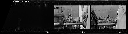 [110 Views and Studies of and From La Liberté Ocean Liner, Related to Architectural Forum Portfolio "Ship Shapes and Shadows", Published October 1958], Walker Evans (American, St. Louis, Missouri 1903–1975 New Haven, Connecticut), Film negative