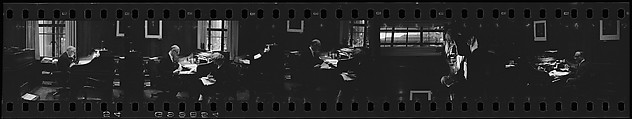 [330 Views and Studies of Brown Brothers Harriman & Company Bankers, Their Offices, and Employees at Work, and Related Views of Partners' Residences, Commissioned by Doubleday & Company for "Partners in Banking", Published 1968], Walker Evans (American, St. Louis, Missouri 1903–1975 New Haven, Connecticut), Film negative