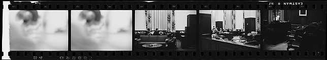 [330 Views and Studies of Brown Brothers Harriman & Company Bankers, Their Offices, and Employees at Work, and Related Views of Partners' Residences, Commissioned by Doubleday & Company for "Partners in Banking", Published 1968], Walker Evans (American, St. Louis, Missouri 1903–1975 New Haven, Connecticut), Film negative