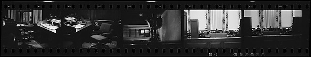 [330 Views and Studies of Brown Brothers Harriman & Company Bankers, Their Offices, and Employees at Work, and Related Views of Partners' Residences, Commissioned by Doubleday & Company for "Partners in Banking", Published 1968], Walker Evans (American, St. Louis, Missouri 1903–1975 New Haven, Connecticut), Film negative