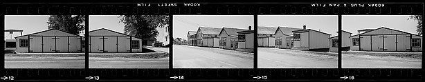 [854 Views of Container Corporation and Bethelehem Steel Industrial Architecture, Chicago Rail Yards, Architecture and Street Scenes, Galena Train Depot and Baggage Wagons, Pittsburgh and Pennsylvania Towns], Walker Evans (American, St. Louis, Missouri 1903–1975 New Haven, Connecticut), Film negative