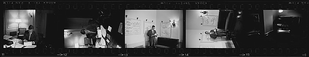 [148 Portraits and Studies of Bankers at Work Including Joseph Barr, Probably Commissioned by Fortune Magazine], Walker Evans (American, St. Louis, Missouri 1903–1975 New Haven, Connecticut), Film negative