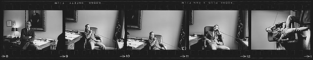 [148 Portraits and Studies of Bankers at Work Including Joseph Barr, Probably Commissioned by Fortune Magazine], Walker Evans (American, St. Louis, Missouri 1903–1975 New Haven, Connecticut), Film negative
