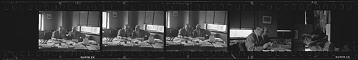 [238 Portraits of Anton Gray, Frank Walling, and Other Kennecott Copper Corporation Executives at Work, and Author John McDonald, New York and Montreal, Commissioned by Fortune Magazine for 