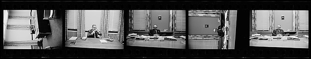 [330 Portraits of Armstrong Cork Executives, Probably Commissioned by Fortune Magazine], Walker Evans (American, St. Louis, Missouri 1903–1975 New Haven, Connecticut), Film negative