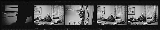 [330 Portraits of Armstrong Cork Executives, Probably Commissioned by Fortune Magazine], Walker Evans (American, St. Louis, Missouri 1903–1975 New Haven, Connecticut), Film negative