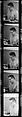 [18 Portraits of Lieutenant Colonel Alexander Henderson], Walker Evans (American, St. Louis, Missouri 1903–1975 New Haven, Connecticut), Film negative