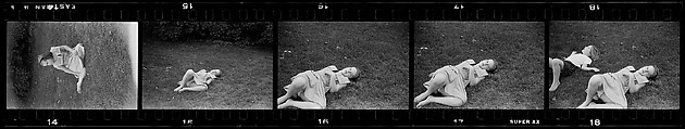 [132 Portraits of Two Young Girls, Possibly Iris and Eliza Mabry], Walker Evans (American, St. Louis, Missouri 1903–1975 New Haven, Connecticut), Film negative