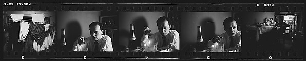 [34 Portraits of Clark Voorhees, John McDonald, and Others], Walker Evans (American, St. Louis, Missouri 1903–1975 New Haven, Connecticut), Film negative