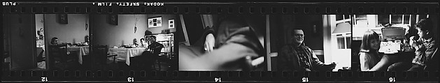 [34 Portraits of Clark Voorhees, John McDonald, and Others], Walker Evans (American, St. Louis, Missouri 1903–1975 New Haven, Connecticut), Film negative
