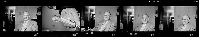 [12 Portraits of Ben Shahn], Walker Evans (American, St. Louis, Missouri 1903–1975 New Haven, Connecticut), Film negative