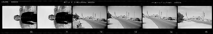 [171 Portraits of Penelope Andrews, Portraits of Walker Evans, Landscapes, and Architectural Views in Florida], Walker Evans (American, St. Louis, Missouri 1903–1975 New Haven, Connecticut), Film negative