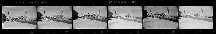 [171 Portraits of Penelope Andrews, Portraits of Walker Evans, Landscapes, and Architectural Views in Florida], Walker Evans (American, St. Louis, Missouri 1903–1975 New Haven, Connecticut), Film negative