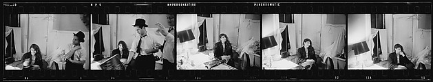 [63 Portraits of Robert Frank, Mary Frank, and Walker Evans], Walker Evans (American, St. Louis, Missouri 1903–1975 New Haven, Connecticut), Film negative