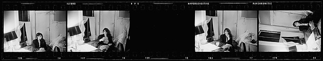 [63 Portraits of Robert Frank, Mary Frank, and Walker Evans], Walker Evans (American, St. Louis, Missouri 1903–1975 New Haven, Connecticut), Film negative