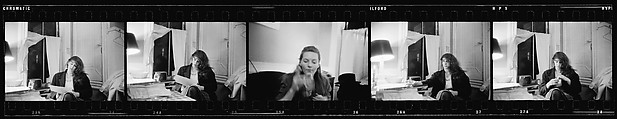 [63 Portraits of Robert Frank, Mary Frank, and Walker Evans], Walker Evans (American, St. Louis, Missouri 1903–1975 New Haven, Connecticut), Film negative