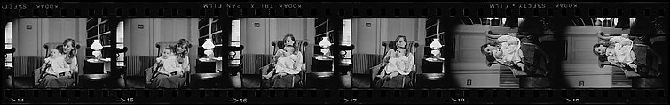 [72 Portraits of Caroline Blackwood and Baby], Walker Evans (American, St. Louis, Missouri 1903–1975 New Haven, Connecticut), Film negative