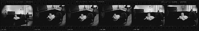 [72 Portraits of Caroline Blackwood and Baby], Walker Evans (American, St. Louis, Missouri 1903–1975 New Haven, Connecticut), Film negative