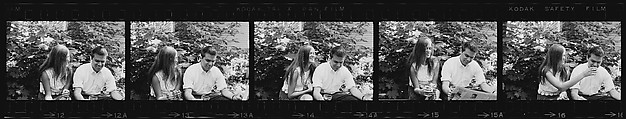 [59 Portraits of Guests at Graduation of Eliza Hobson and Portraits of Eliza Hobson at Home, Princeton, New Jersey], Walker Evans (American, St. Louis, Missouri 1903–1975 New Haven, Connecticut), Film negative