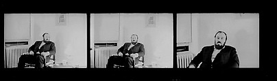 [37 Portraits of David Sylvester and Others], Walker Evans (American, St. Louis, Missouri 1903–1975 New Haven, Connecticut), Film negative