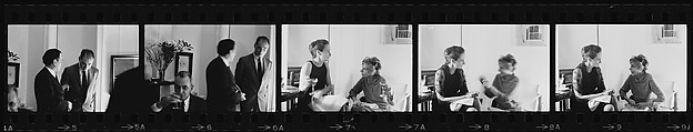 [37 Portraits of David Sylvester and Others], Walker Evans (American, St. Louis, Missouri 1903–1975 New Haven, Connecticut), Film negative